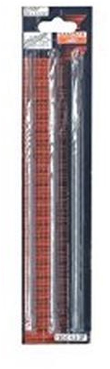 Ronde vijlen set 3,2 mm - 3 stuks voor precisiewerk