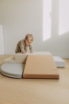 HENVAE® Baby Foam Blokken 5-delige Speelset - Glijbaan - Baby - Baby Speelgoed 6 maanden - Zachte blokken Baby - Montessori Speelgoed - Speelgoed 1 jaar - Educatief Speelgoed - Stapelblokken - Sensorisch Speelgoed - Speelblokken - Klimblokken Baby