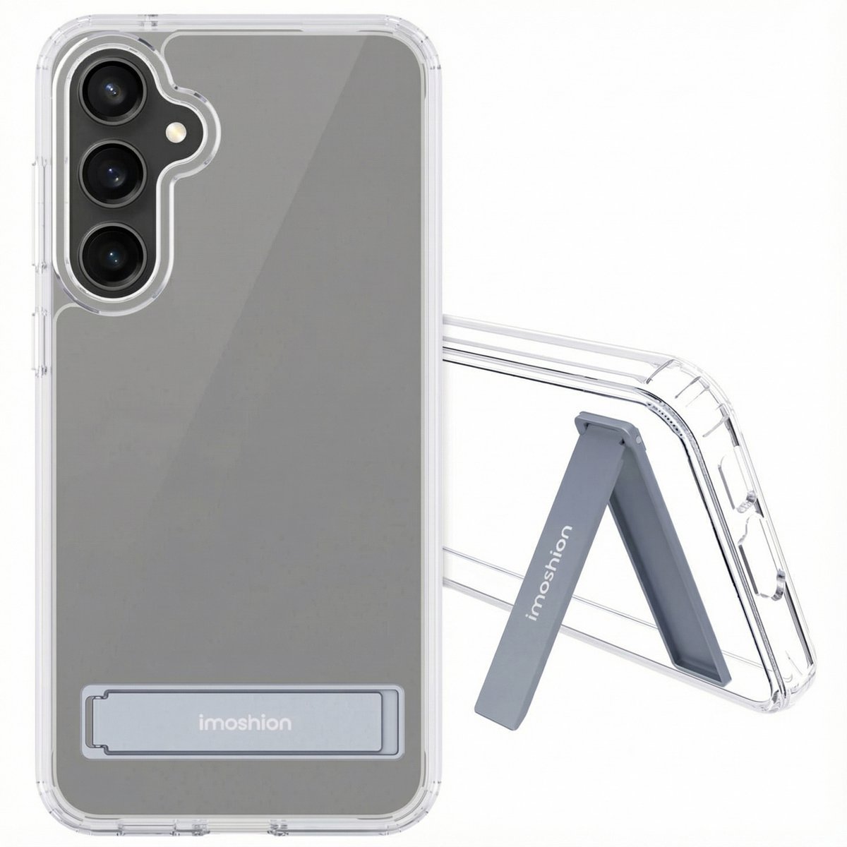 imoshion Hoesje - Geschikt voor Samsung Galaxy S23 FE - Stand Backcover - Transparant
