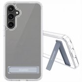 Coque Samsung Galaxy S23 FE - Coque arrière avec support iMoshion - Transparente