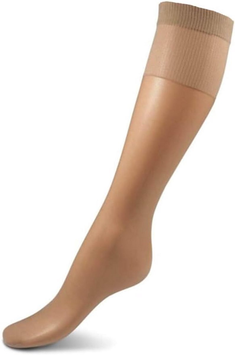 Dames Kousen Kniehoog Comfortabel Zacht Tailleband Set van 6