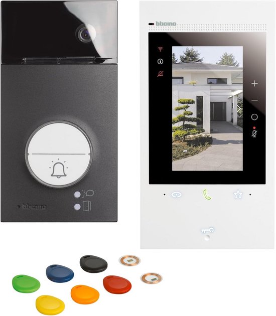 Video-Intercom Systeem 2-Draads met 5 inch Touchscreen - Smart Home ...