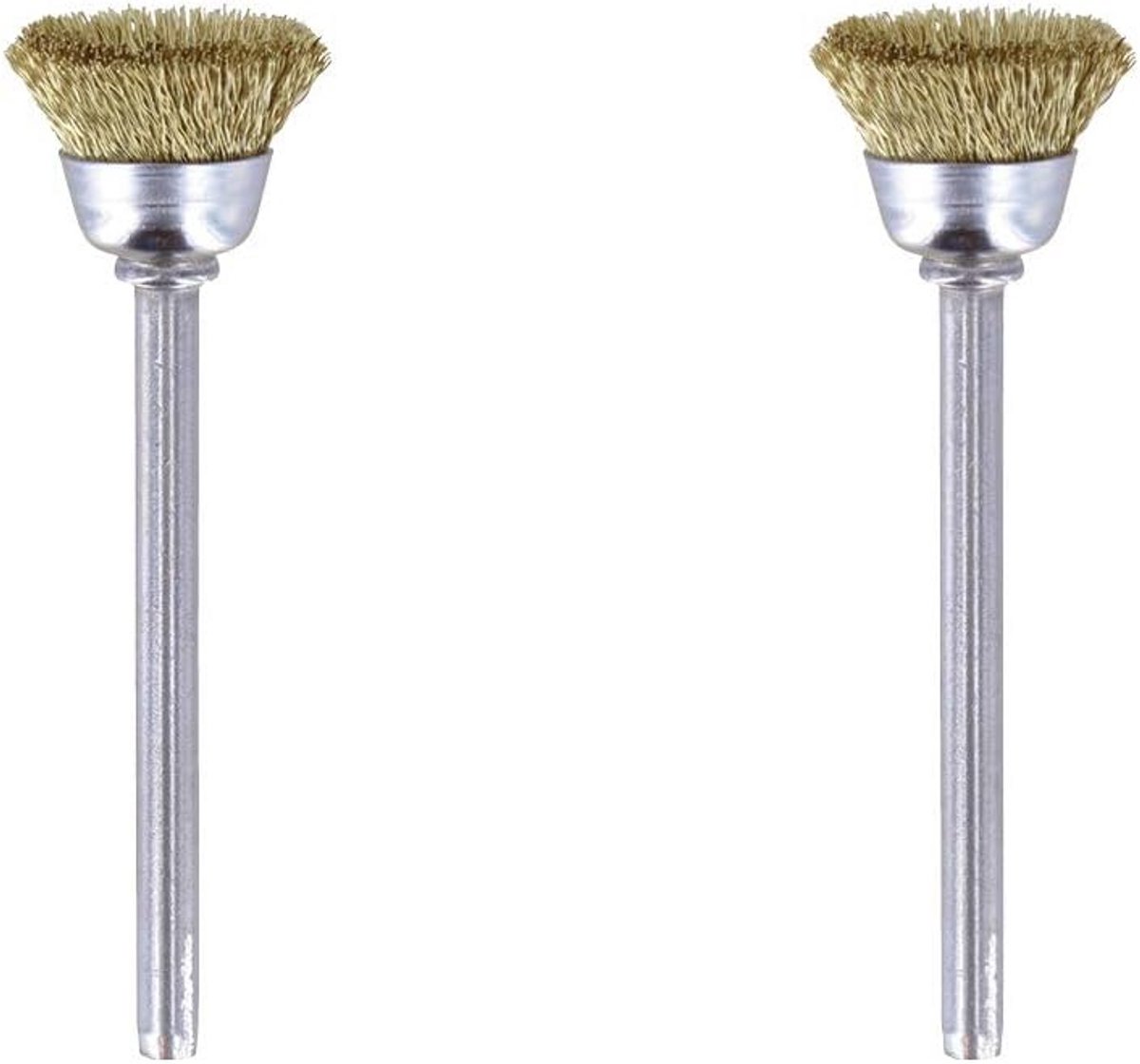 Koperen Borstelset Ø 13mm - 2 stuks - Voor Koper, Goud en Brons