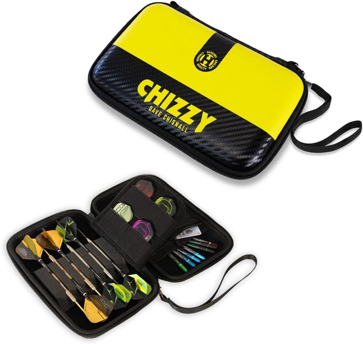 Professionele Dartkoffer voor 6 Complete Dartsets | Duurzame EVA Bescherming