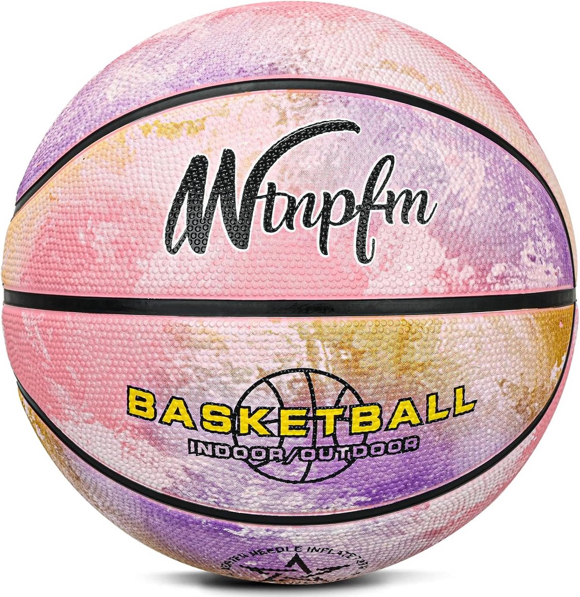 Kinderbasketbal Maat 3 en 5 voor Jongens en Meisjes, Rubber Trainingsbal