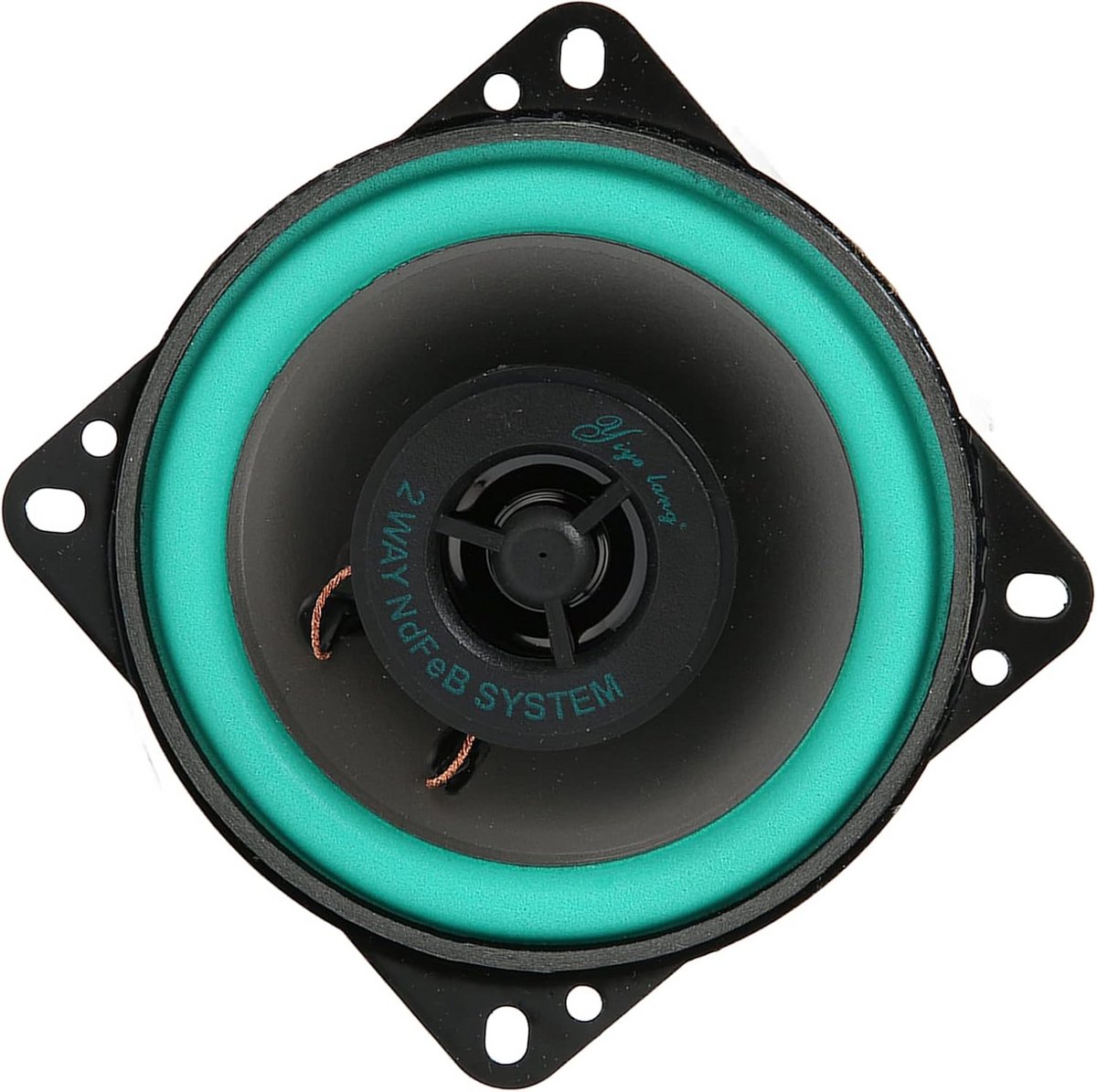 4 Inch Coaxiale Auto Speaker - 100W Middenbereik Stereo Geluidssysteem, Hoge Gevoeligheid