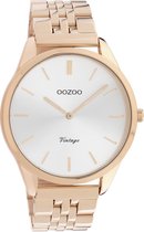 OOZOO Vintage series - Rose Gold watch with rose gold stainless steel bracelet - C9988