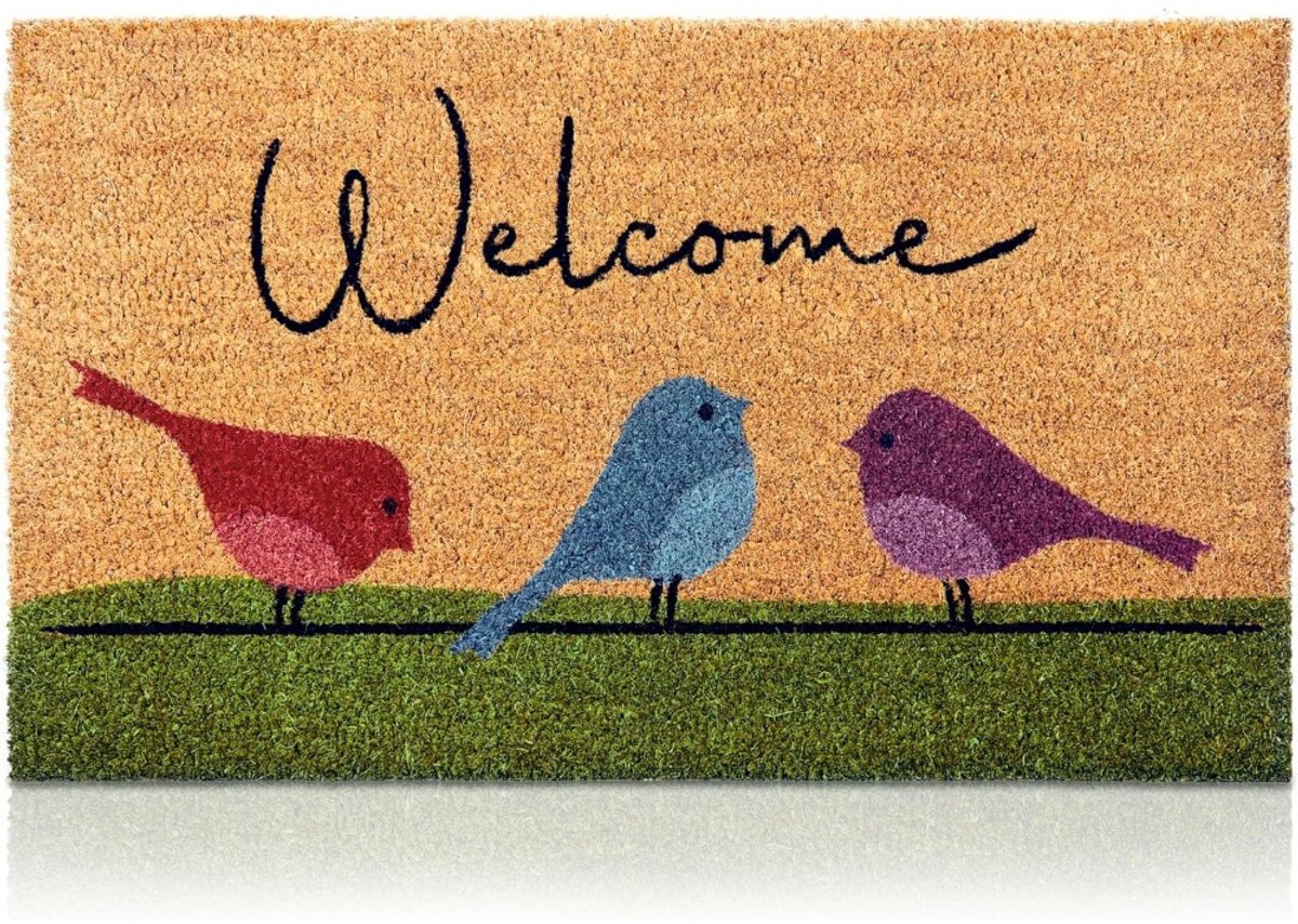 Kleurrijke Vogels Deurmat Kokos Deurmat Deurmat Antislip Deurmat Originele Deurmat voor En
