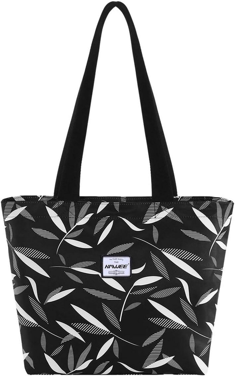 Grote Dames Tote Bag Schoudertas Werktas Casual Lichtgewicht Shopper Waterdicht