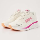 British Knights - Surge Dames Sneakers Laag - Maat 39 - Gebroken wit/Fuchsia - Vrouwen Schoenen