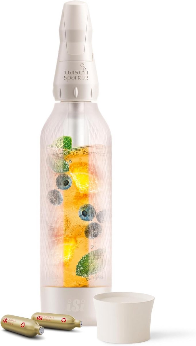Bruiswatermaker 0.95L voor Water, Sappen en Cocktails met Antislip Bovenkant