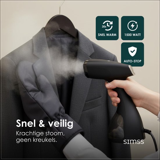 Kledingstomer Strijkhandschoen, Beschermende Waterdichte Anti- stoomhandschoen met Vingerlus, Hittebestendige Beschermende Handschoenen voor Kledingstomers Beschermende (round