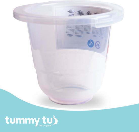 Tummy Tub Original | Transparant | Doorzichtig - Baby Bad | Emmer | Bademmer | New born