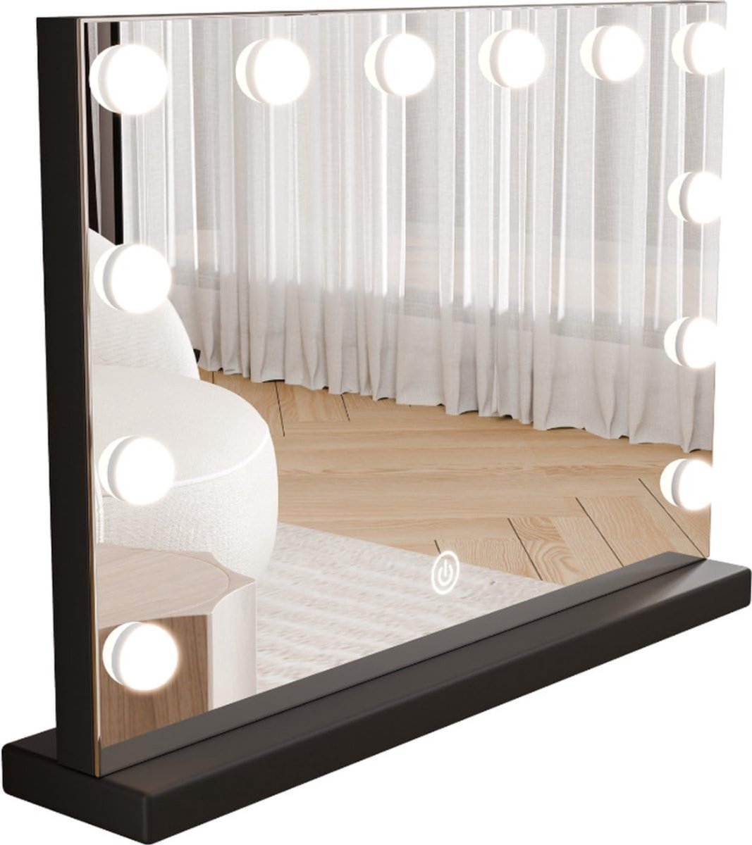 Hollywood Spiegel met Verlichting - Make Up Spiegel - Make Up Tafel