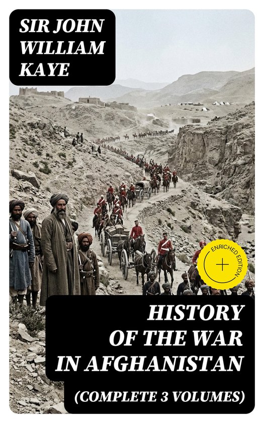 History of the War in Afghanistan (Complete 3 Volumes) - cover