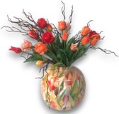 Dtoterul 40 kunstbloemen, verschillende decoraties