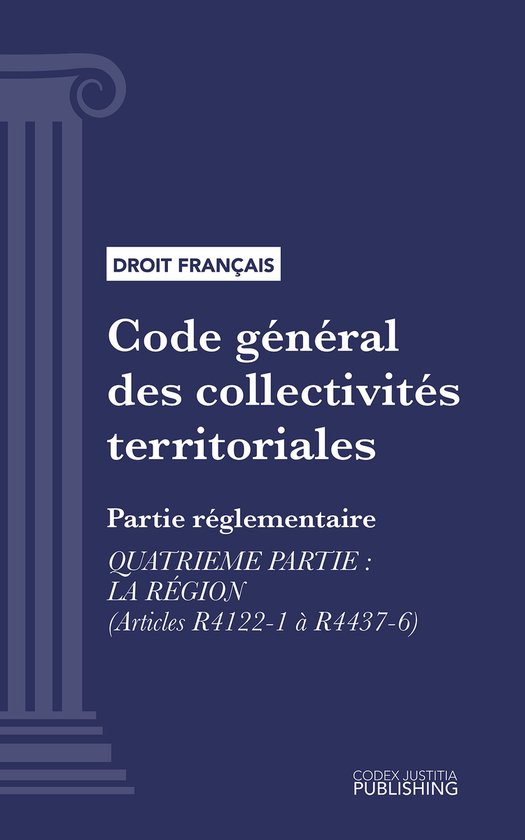 Code général des collectivités territoriales - cover