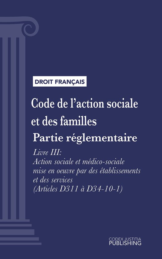 Code de l'action sociale et des familles - cover