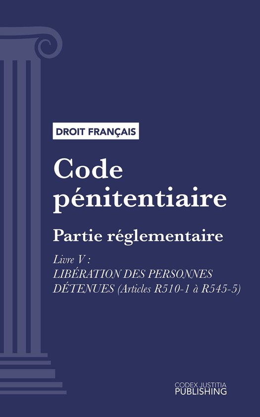 Code pénitentiaire - cover