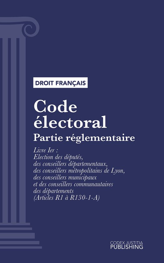 Code électoral - cover