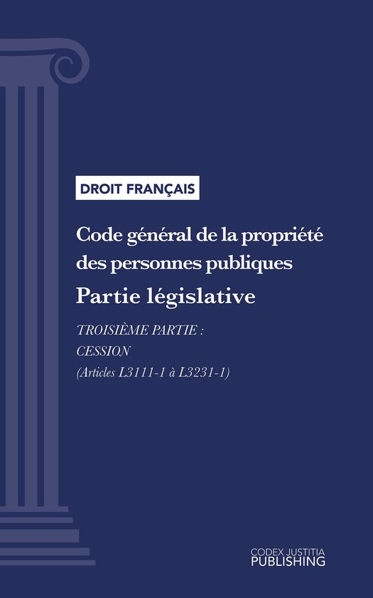 Code général de la propriété des personnes publiques - cover