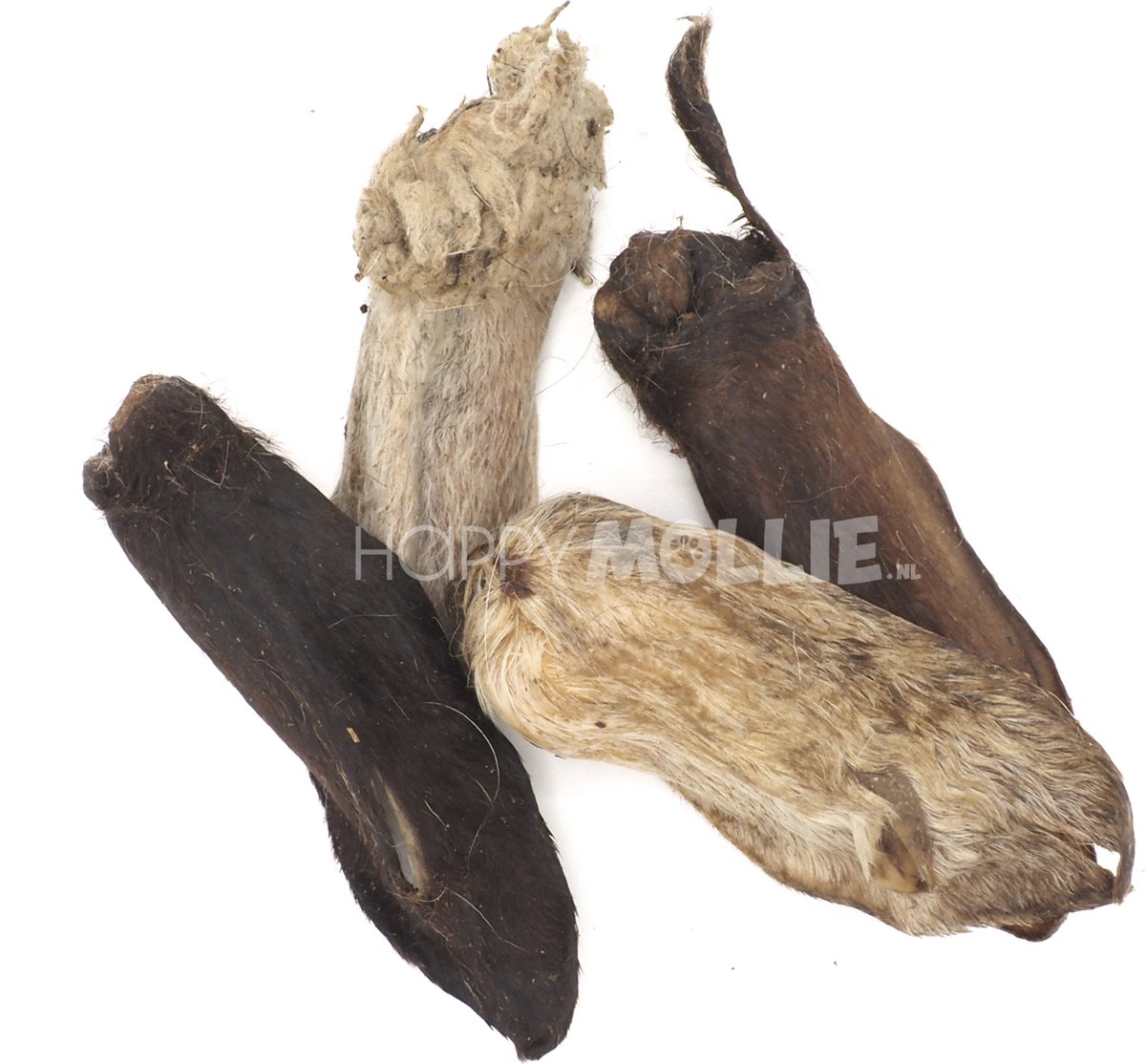 Mollie & Babs - Lamsoren met Haar - Hondensnacks - Kauwsnack - Gedroogd Vlees - 100% Lam - 100% Natuurlijk - 100 gram