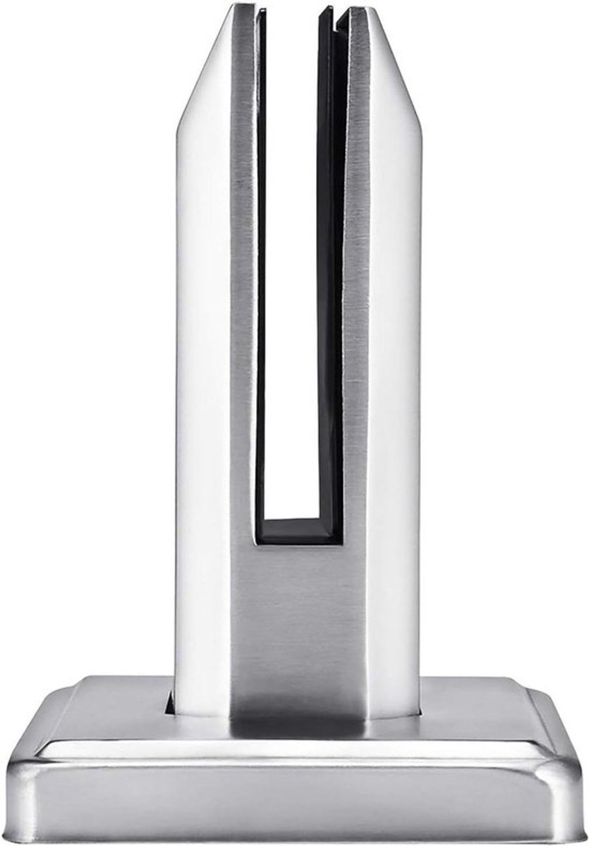 Roestvrije ladder voor zware lasten, zwembadleuningen en balkonleuningen met glazen hekklemmen, geschikt voor 8-12 mm glas