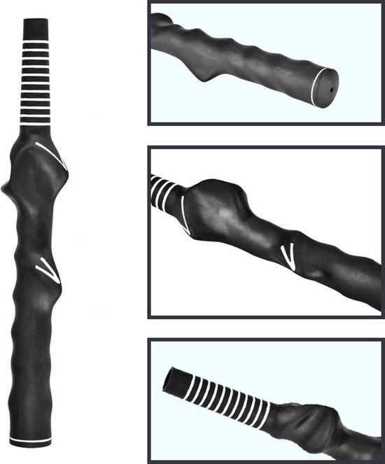Golf Swing Trainer Grip voor golfers - oefenmiddel voor verbeterde grip, lichtgewicht accessoire van Merkloos — afbeelding 5