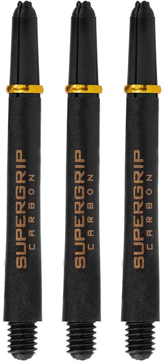 Harrows - Supergrip Carbon Medium - Zwart/Goud van Merkloos — afbeelding 3