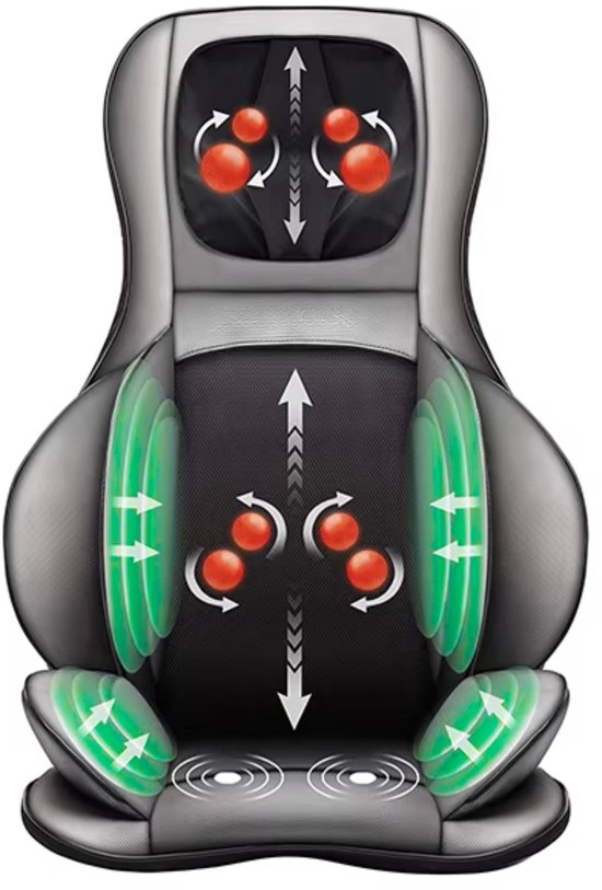 AlienComfort™ Oberon Massagemat met Warmte Therapie - AlienComfort™ - €124,95