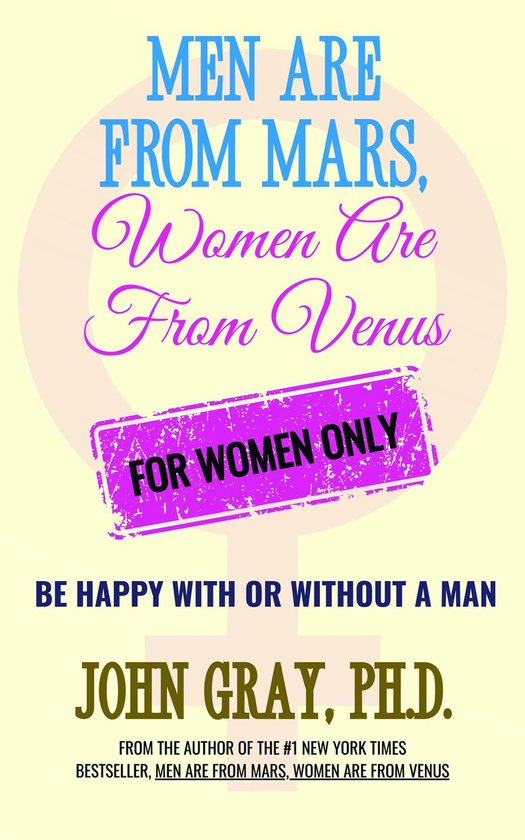 Men are from Mars, Women are from Venus - For Women Only - cover
