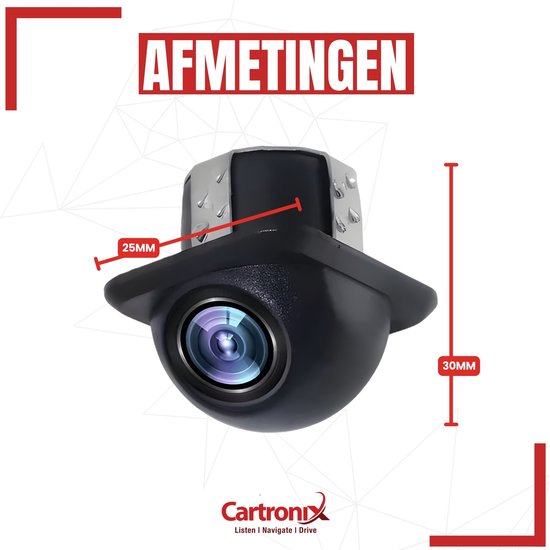 RV-380 PRO Achteruitrijcamera - Universeel - 8 LED van Merkloos — afbeelding 5