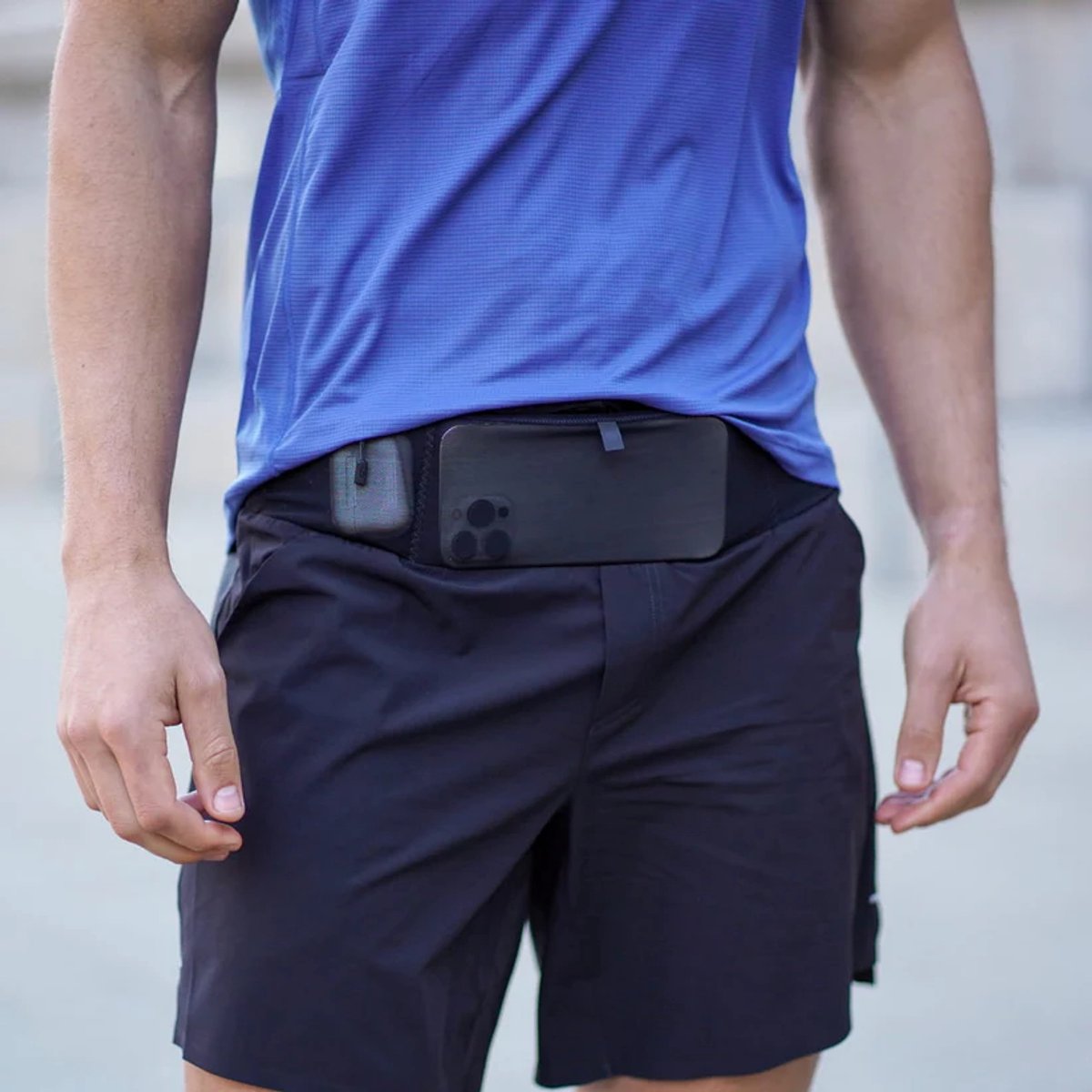 Flipbelt - Men's Running Short- Black - XS