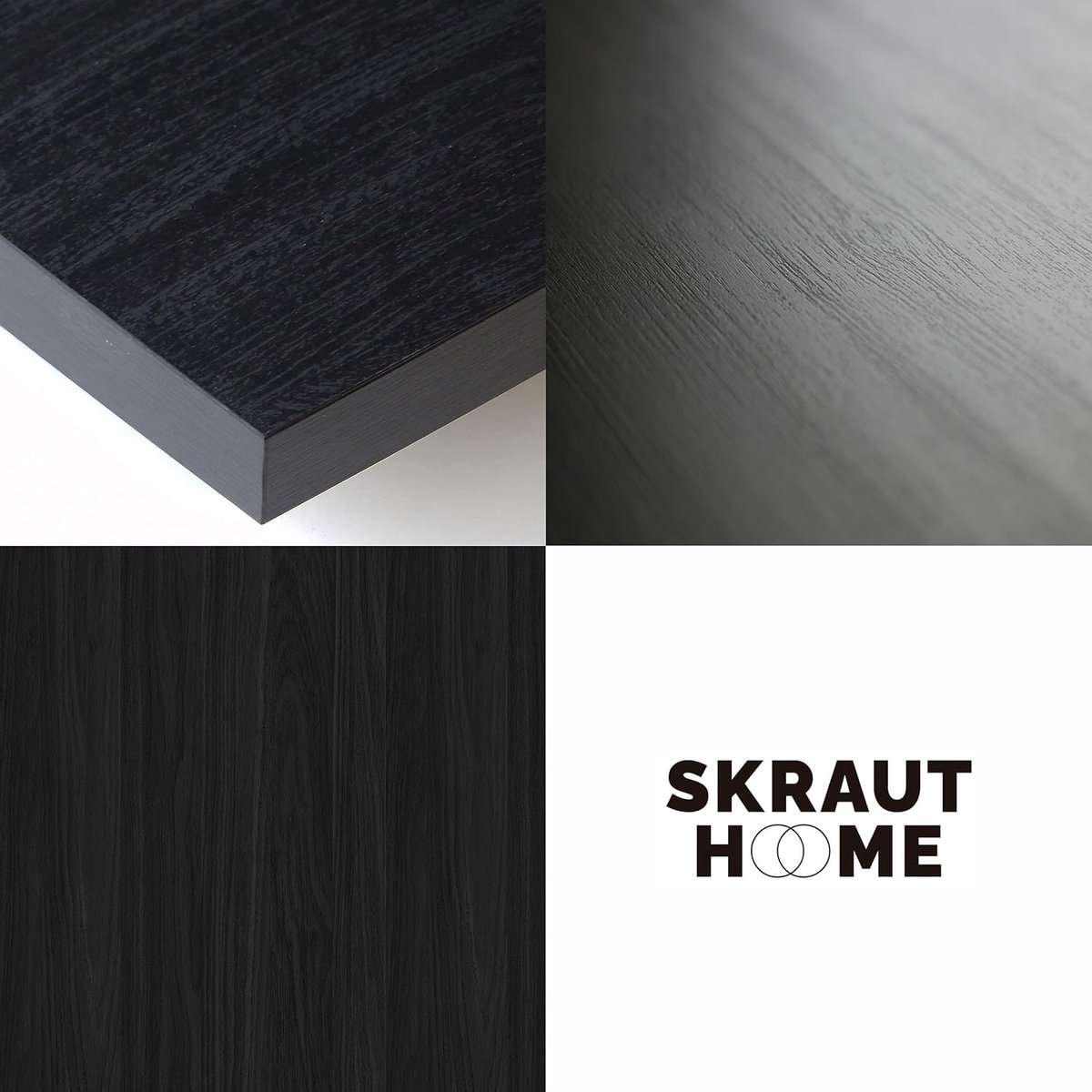 TV-meubel met Elektrische Haard XXL – Urbanhome NoirFlame Pro 267 cm – Hangend Lowboard – Geschikt voor Grote TV’s tot 85 inch – 3D Vuureffect – Modern Zwart Design