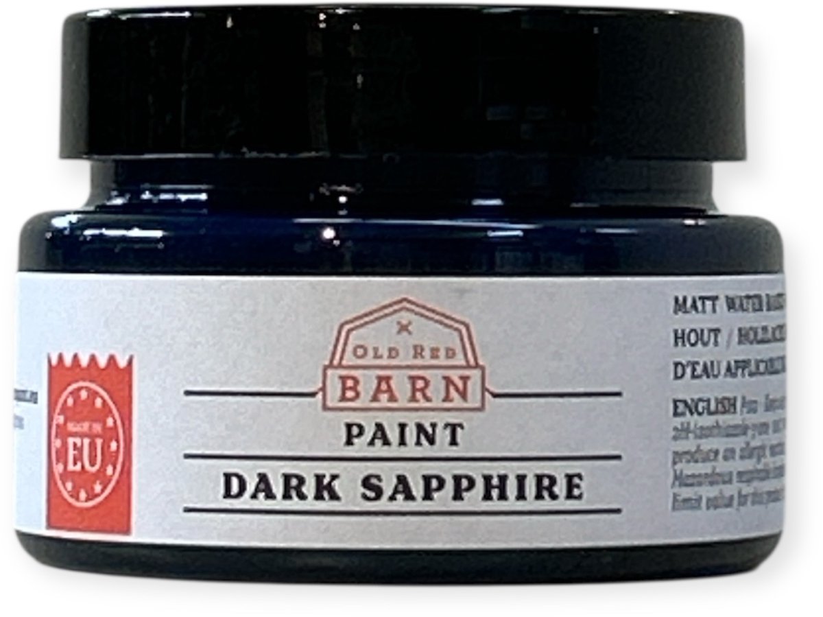 Old Red Barn Paint - Meubelverf - DARK SAPPHIRE - 75 ml - ORB Paint