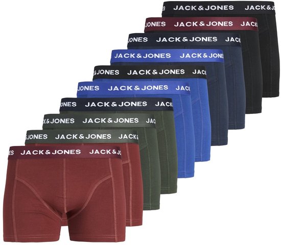 JACK&JONES Additionals Jacsolid Trunks 10-Pack Noos