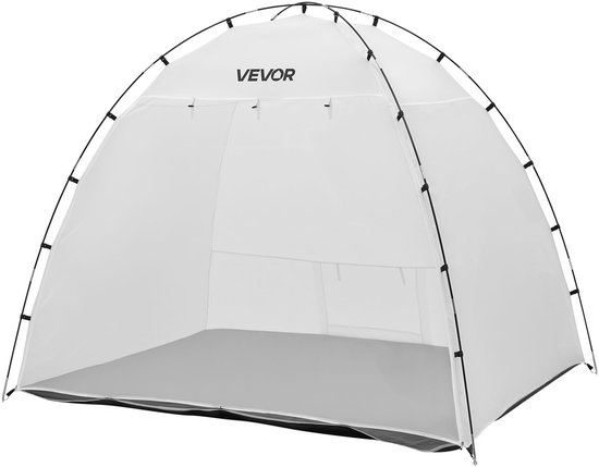 VEVOR Draagbare Spuitcabine-tent (233x172x190 cm Werkoppervlak) Spuitcabine-tent voor Spuitverven, Waterdichte Spuitcabine met Geïntegreerde Vloer en Oproldeur voor Kasten, Stoelen en Tafels van Vevor — afbeelding 2