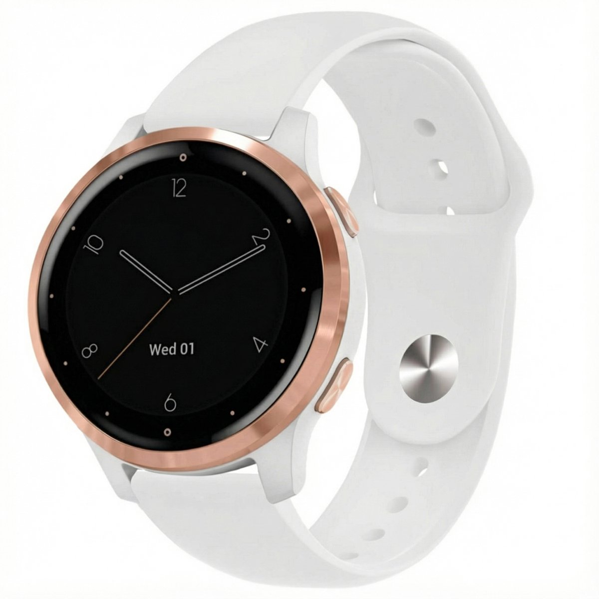 imoshion Siliconen Sport bandje - Universeel 18 mm aansluiting - Wit