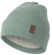 Dames satijn gevoerde winter beanie hoeden kabel gebreide muts voor mannen zijden voering dikke dikke pet zachte slouchy warme hoed, Donkergrijs, one size