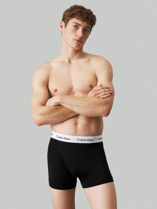 Calvin Klein Trunks Heren Onderbroeken - 3-pack - Zwart