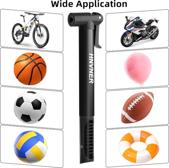 Draagbare Mini Fietsenpomp 100 PSI voor Fietsbanden en Ballen (Presta & Schrader) — afbeelding 4