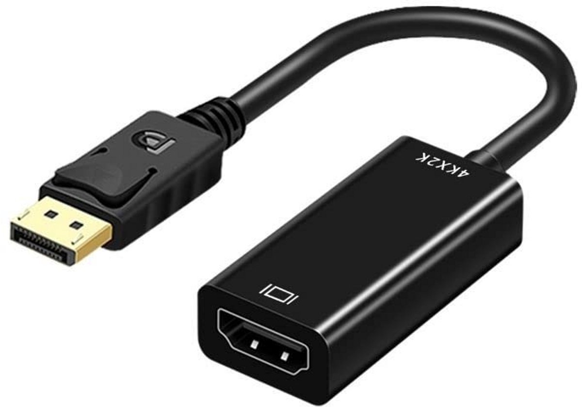 DisplayPort naar HDMI-kabel video converter 4K 1080p FullHD 20CM