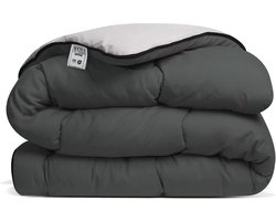 Luxe en makkelijk dekbed zonder overtrek - Hoesloos 2 persoons dekbed 200x200 cm