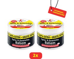 Lucovitaal - Spier & Gewrichtsbalsem - 2x - voordeelverpakking!