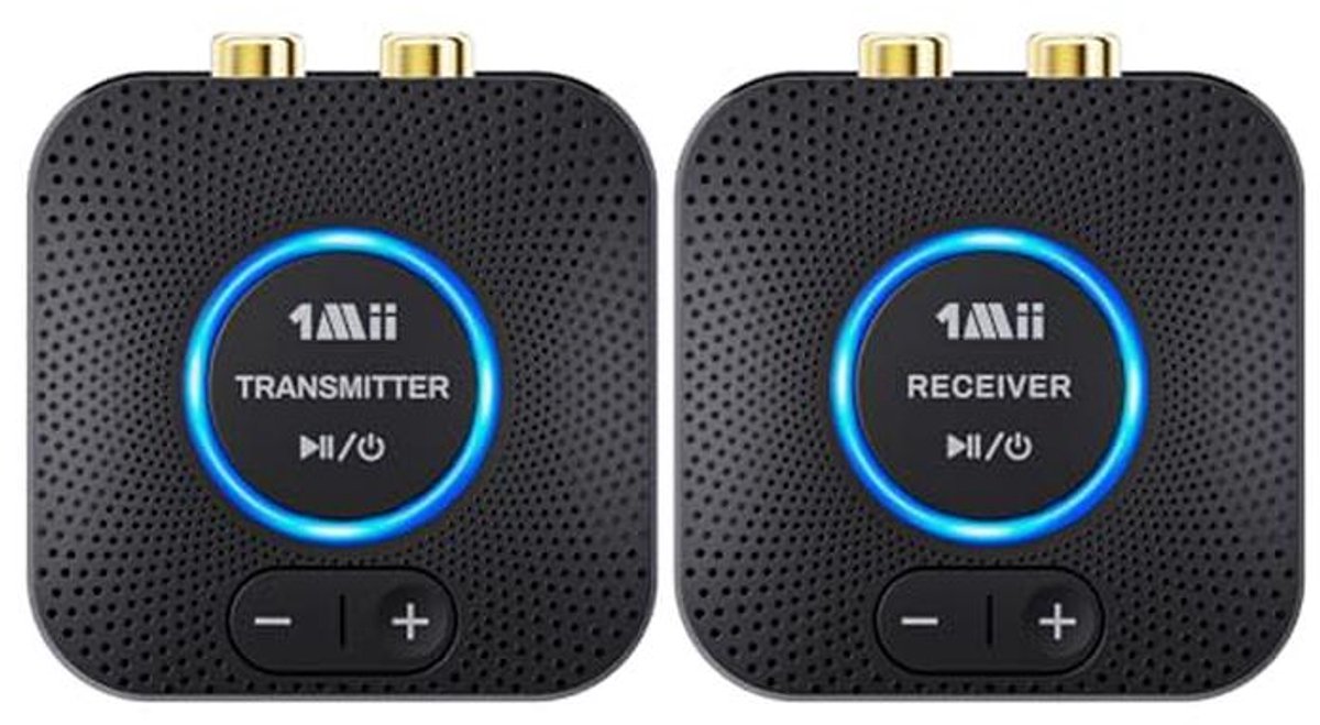 Draadloze Audiozender- en Ontvangerset voor TV – 80m Bereik met Lage Latency