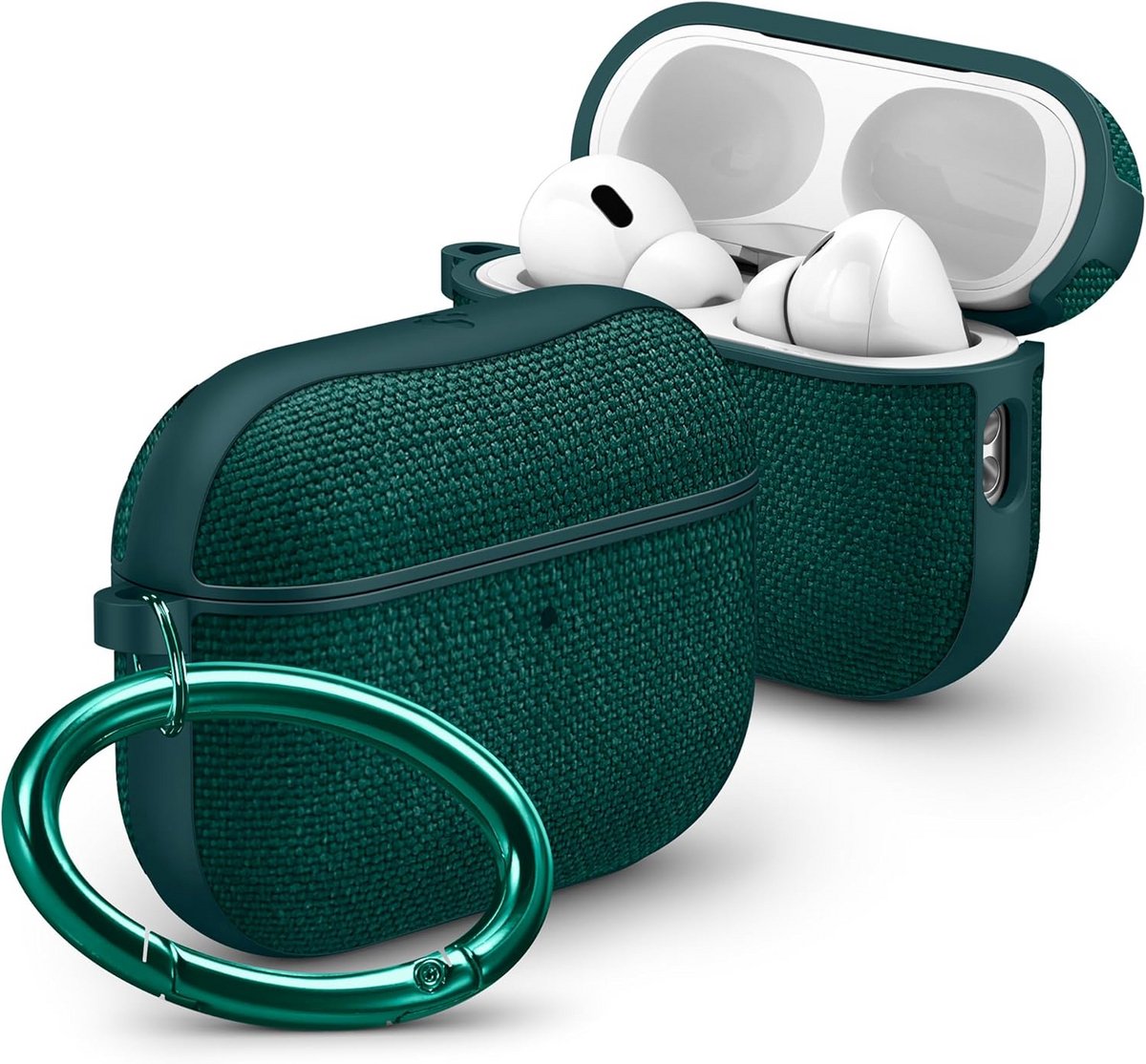 Slanke Beschermhoes voor AirPods Pro (3e Generatie) - Middernachtgroen