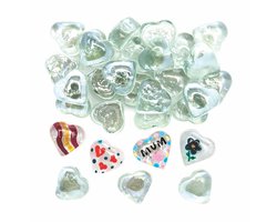 Lot de 30 pierres à peindre pour enfants, bricolage, cadeau et activités extérieures