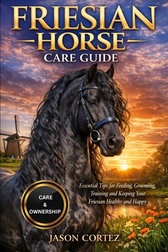Friesian Horse Care Guide - cover