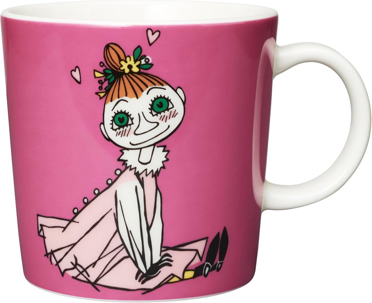 Porseleinen Mok met Moomin Thema Decoratie
