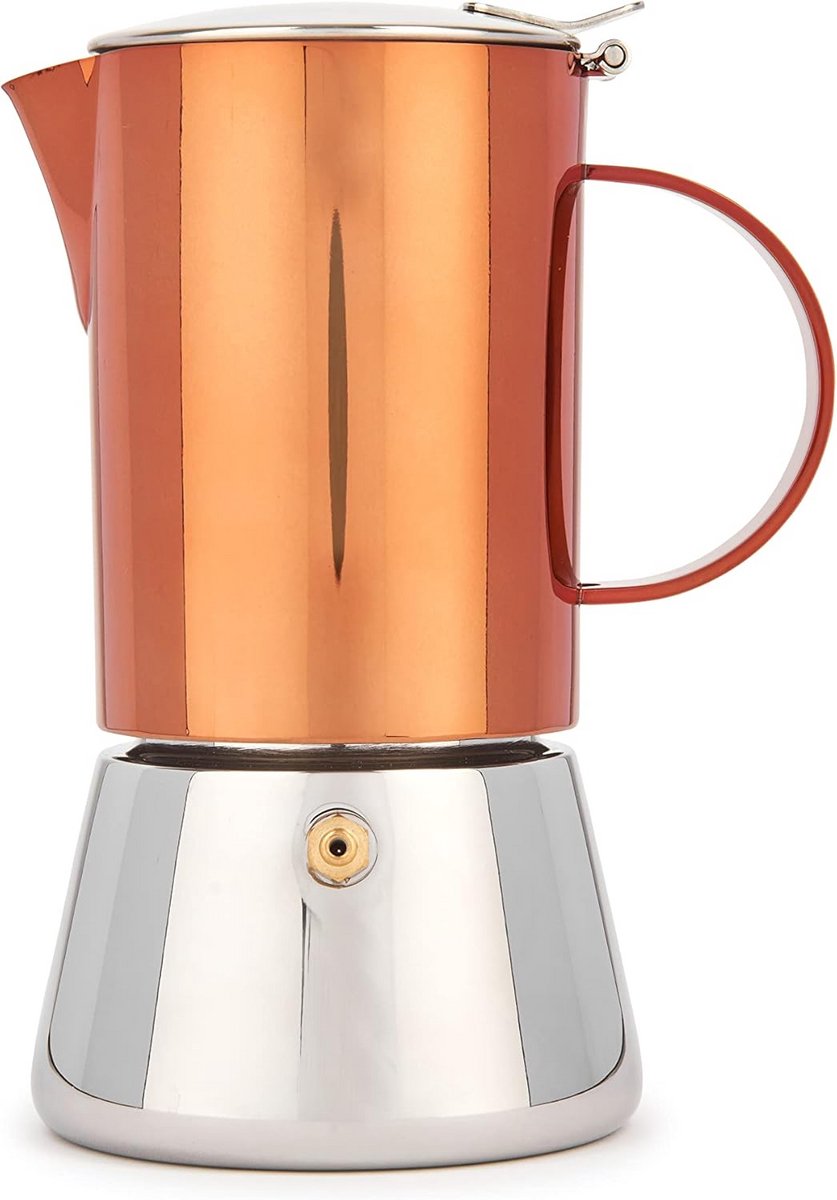 Gepolijst Roestvrij Staal Espresso Kookplaat Koffiezetapparaat - 2ml, Koper